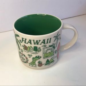 STARBUCKS Hawaii “Been there” series mug  EUC